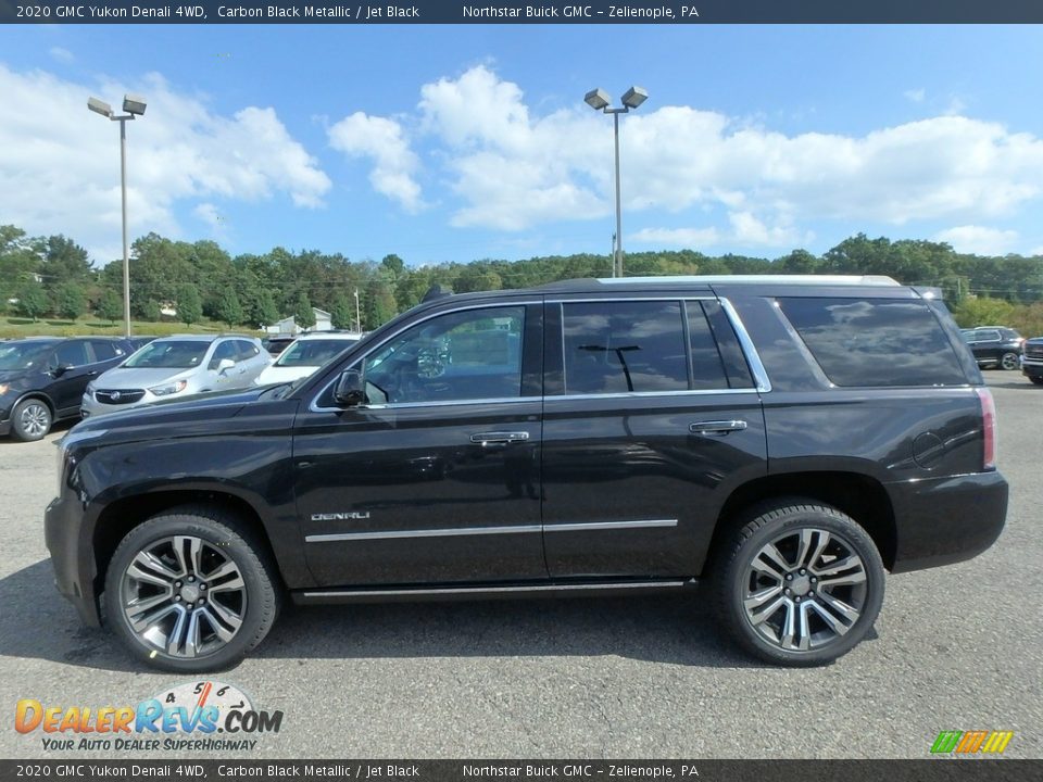2020 GMC Yukon Denali 4WD Carbon Black Metallic / Jet Black Photo #9