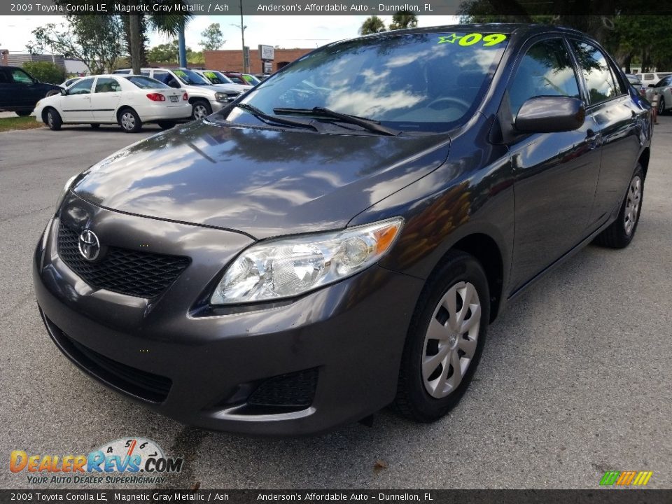 2009 Toyota Corolla LE Magnetic Gray Metallic / Ash Photo #7