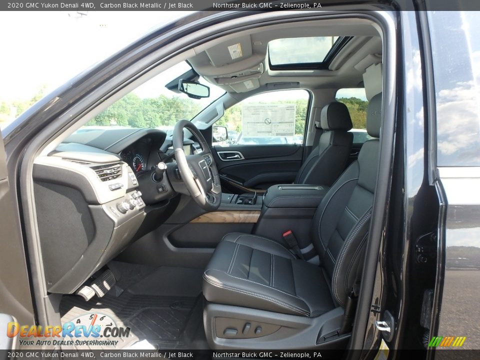 2020 GMC Yukon Denali 4WD Carbon Black Metallic / Jet Black Photo #12