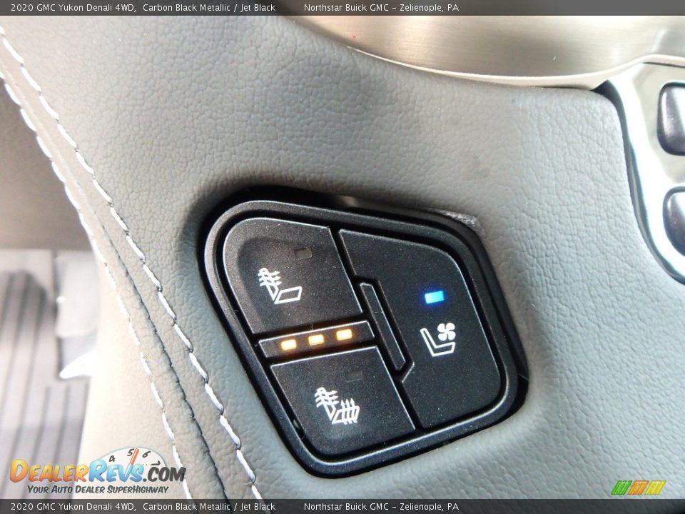 2020 GMC Yukon Denali 4WD Carbon Black Metallic / Jet Black Photo #18