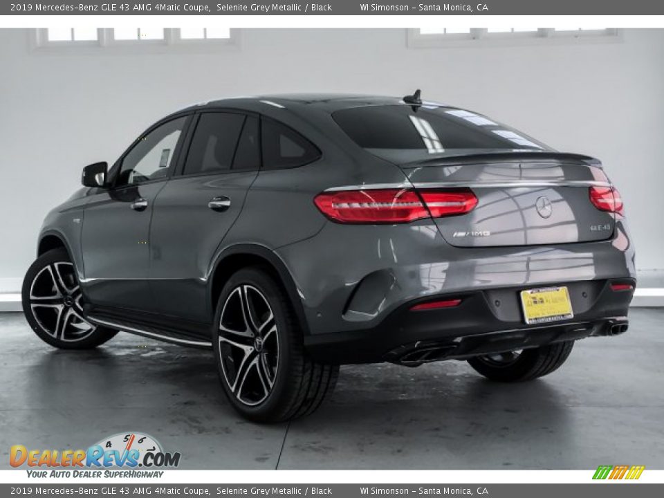 2019 Mercedes-Benz GLE 43 AMG 4Matic Coupe Selenite Grey Metallic / Black Photo #2