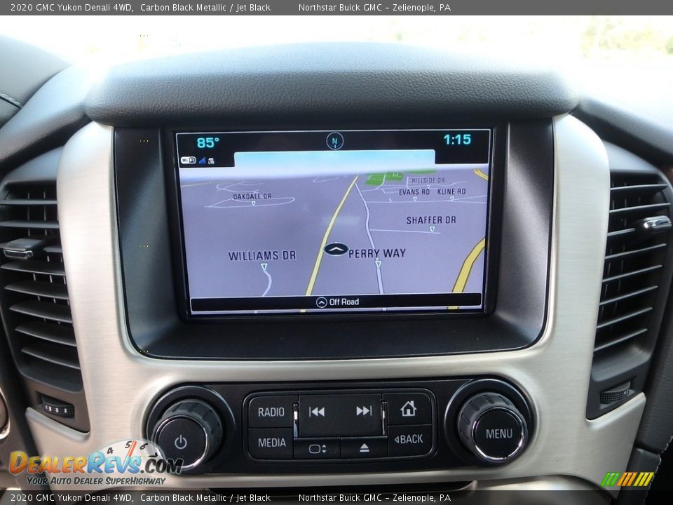 2020 GMC Yukon Denali 4WD Carbon Black Metallic / Jet Black Photo #19
