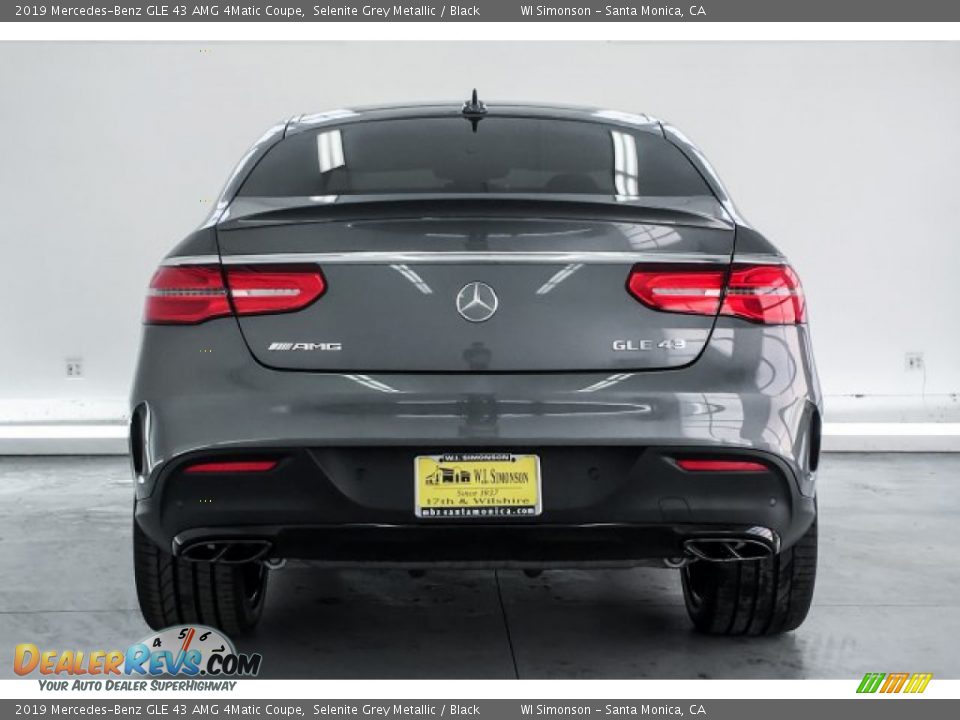 2019 Mercedes-Benz GLE 43 AMG 4Matic Coupe Selenite Grey Metallic / Black Photo #3