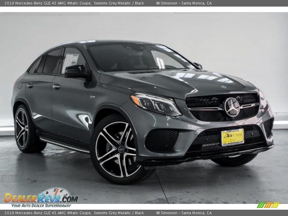 2019 Mercedes-Benz GLE 43 AMG 4Matic Coupe Selenite Grey Metallic / Black Photo #10