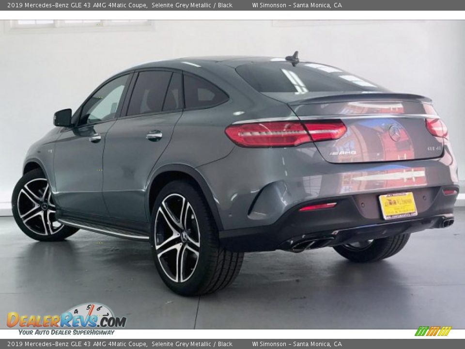 2019 Mercedes-Benz GLE 43 AMG 4Matic Coupe Selenite Grey Metallic / Black Photo #2