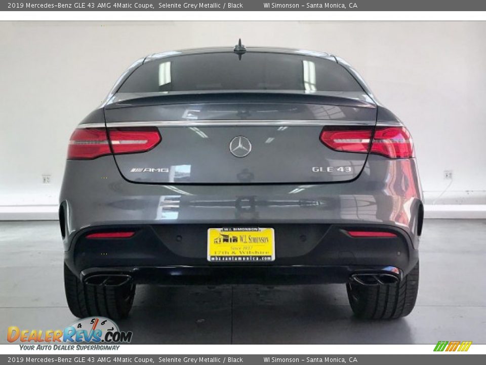 2019 Mercedes-Benz GLE 43 AMG 4Matic Coupe Selenite Grey Metallic / Black Photo #3