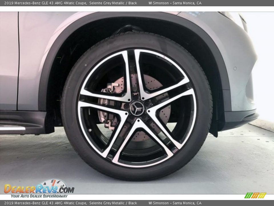 2019 Mercedes-Benz GLE 43 AMG 4Matic Coupe Selenite Grey Metallic / Black Photo #9