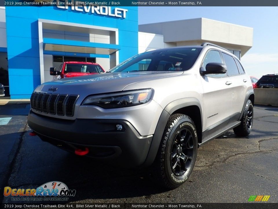 2019 Jeep Cherokee Trailhawk Elite 4x4 Billet Silver Metallic / Black Photo #2