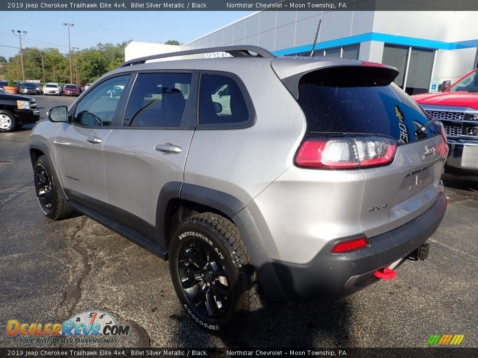 2019 Jeep Cherokee Trailhawk Elite 4x4 Billet Silver Metallic / Black Photo #4