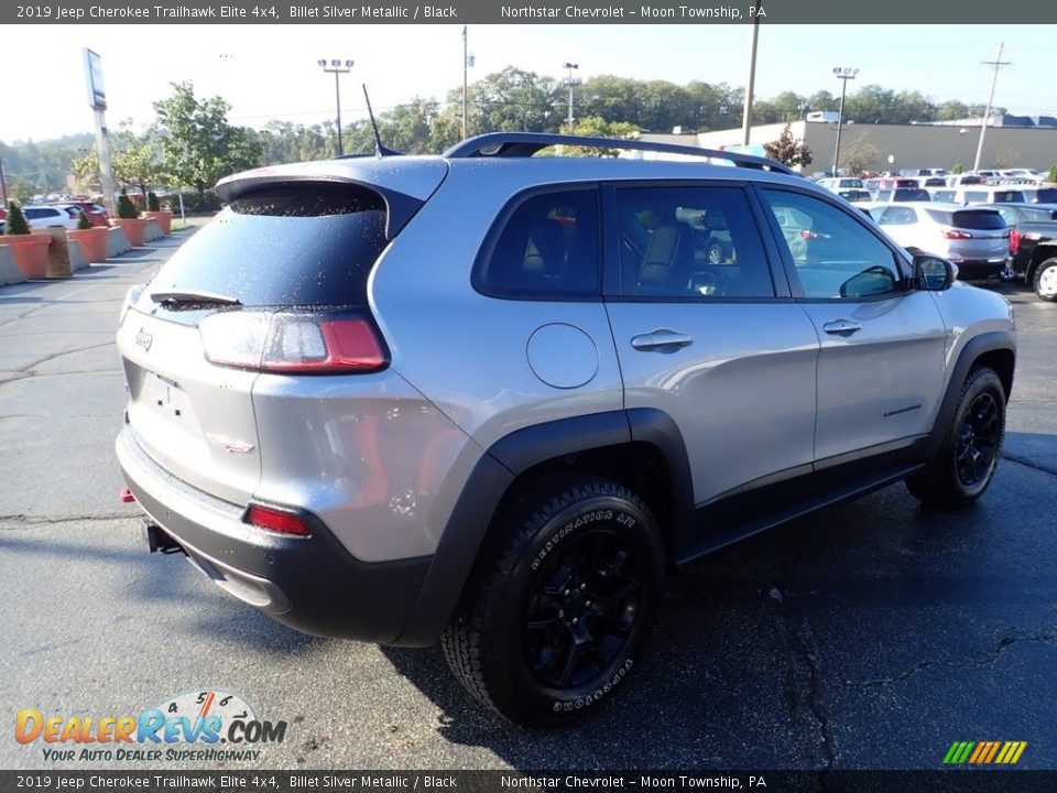 2019 Jeep Cherokee Trailhawk Elite 4x4 Billet Silver Metallic / Black Photo #9