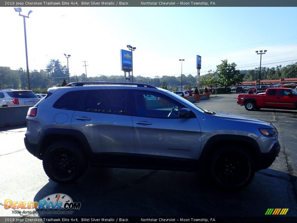 2019 Jeep Cherokee Trailhawk Elite 4x4 Billet Silver Metallic / Black Photo #10