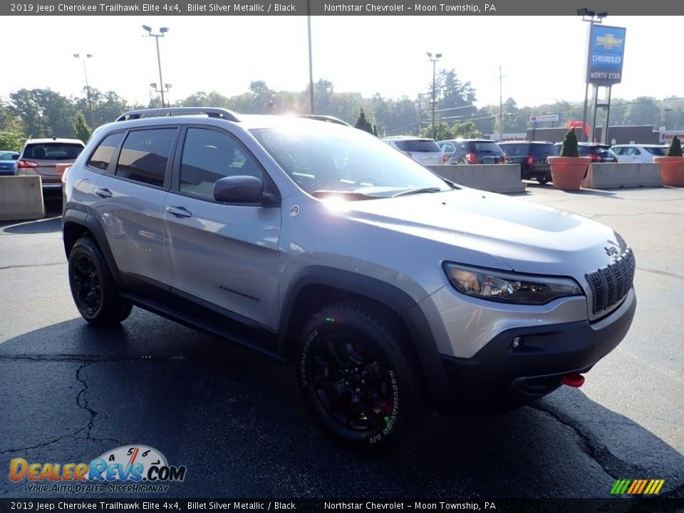 2019 Jeep Cherokee Trailhawk Elite 4x4 Billet Silver Metallic / Black Photo #11