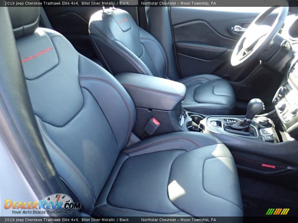 2019 Jeep Cherokee Trailhawk Elite 4x4 Billet Silver Metallic / Black Photo #14