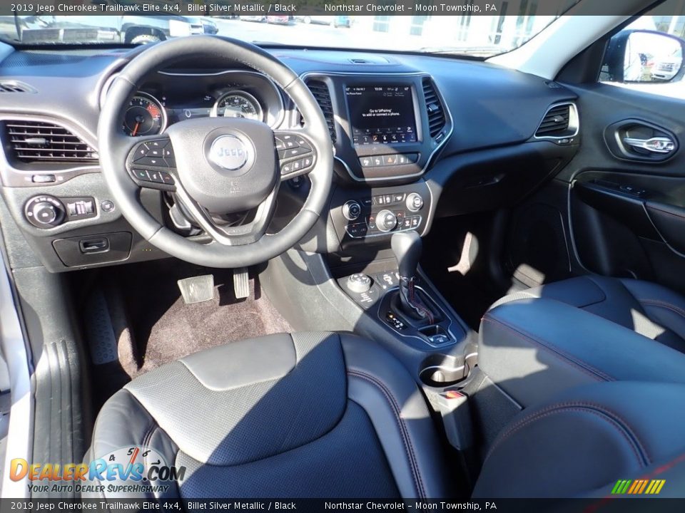 2019 Jeep Cherokee Trailhawk Elite 4x4 Billet Silver Metallic / Black Photo #22