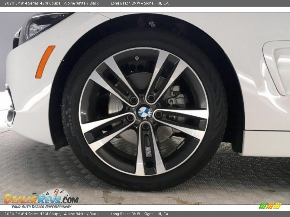 2020 BMW 4 Series 430i Coupe Alpine White / Black Photo #8