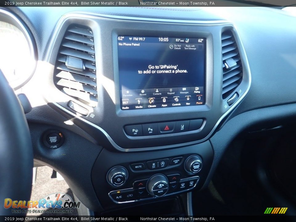 2019 Jeep Cherokee Trailhawk Elite 4x4 Billet Silver Metallic / Black Photo #27