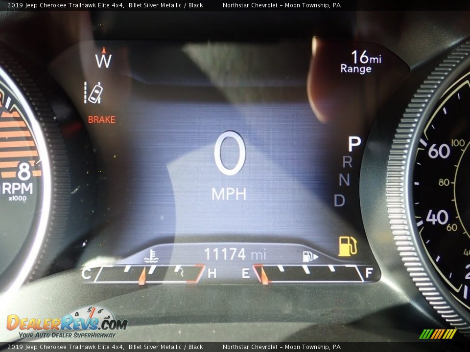 2019 Jeep Cherokee Trailhawk Elite 4x4 Billet Silver Metallic / Black Photo #29