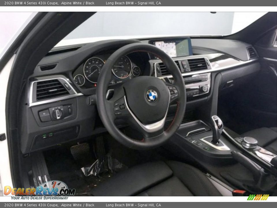 2020 BMW 4 Series 430i Coupe Alpine White / Black Photo #17