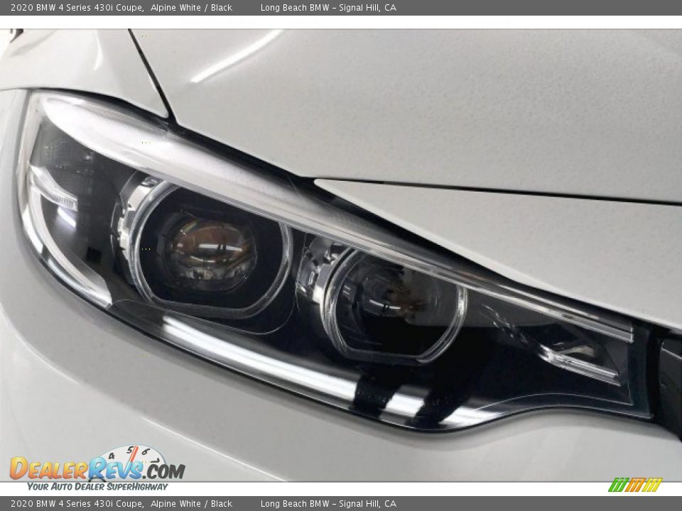 2020 BMW 4 Series 430i Coupe Alpine White / Black Photo #28