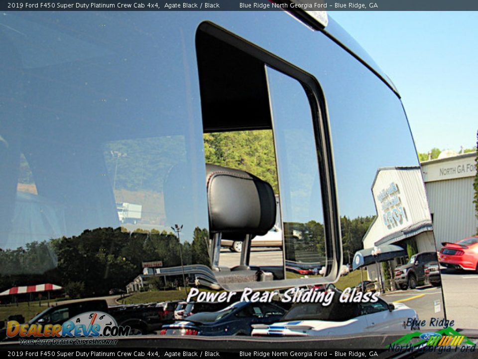2019 Ford F450 Super Duty Platinum Crew Cab 4x4 Agate Black / Black Photo #29