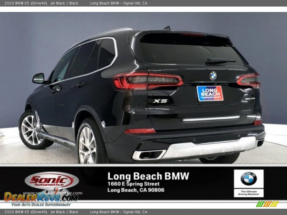 2020 BMW X5 sDrive40i Jet Black / Black Photo #2