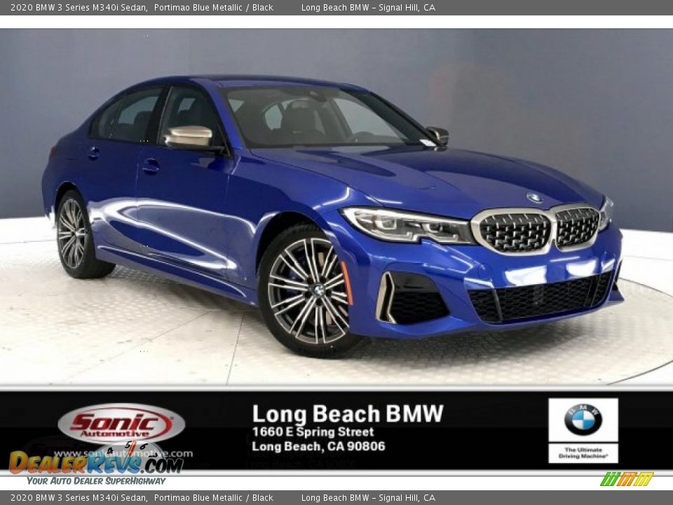 2020 BMW 3 Series M340i Sedan Portimao Blue Metallic / Black Photo #1