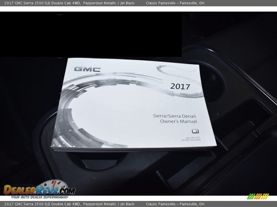 2017 GMC Sierra 1500 SLE Double Cab 4WD Pepperdust Metallic / Jet Black Photo #15