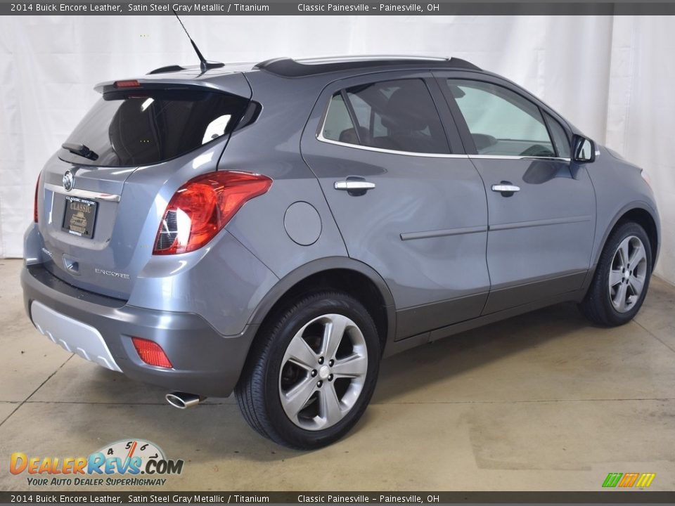 2014 Buick Encore Leather Satin Steel Gray Metallic / Titanium Photo #2