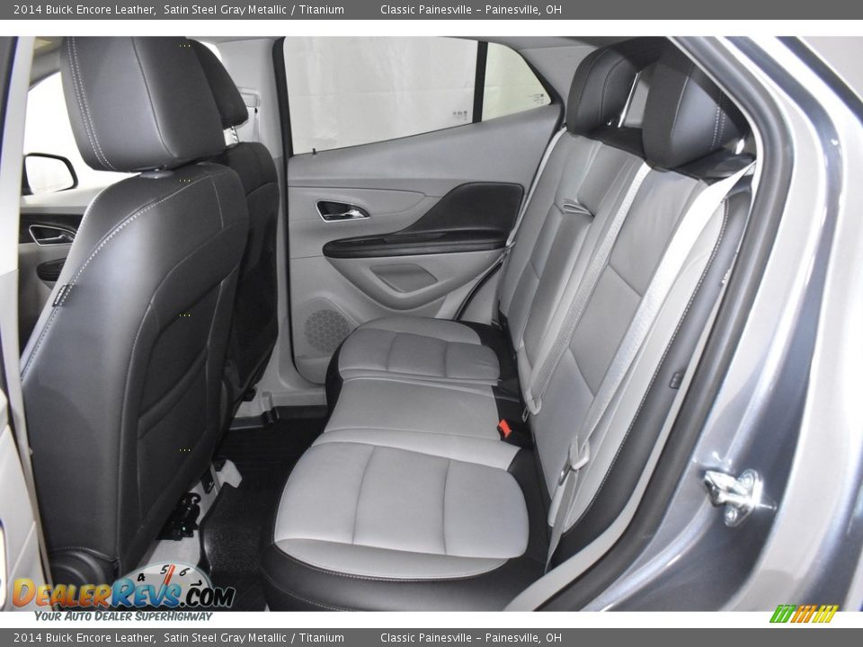 2014 Buick Encore Leather Satin Steel Gray Metallic / Titanium Photo #9