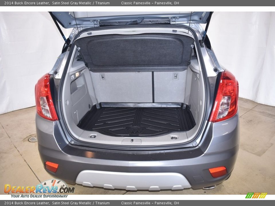 2014 Buick Encore Leather Satin Steel Gray Metallic / Titanium Photo #10