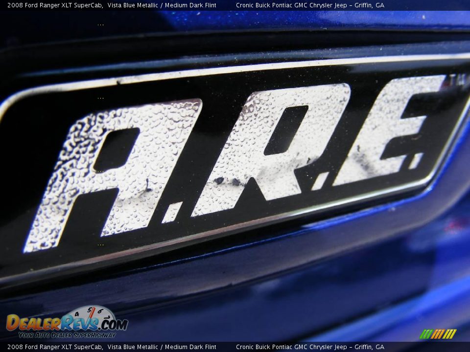 2008 Ford Ranger XLT SuperCab Vista Blue Metallic / Medium Dark Flint Photo #13