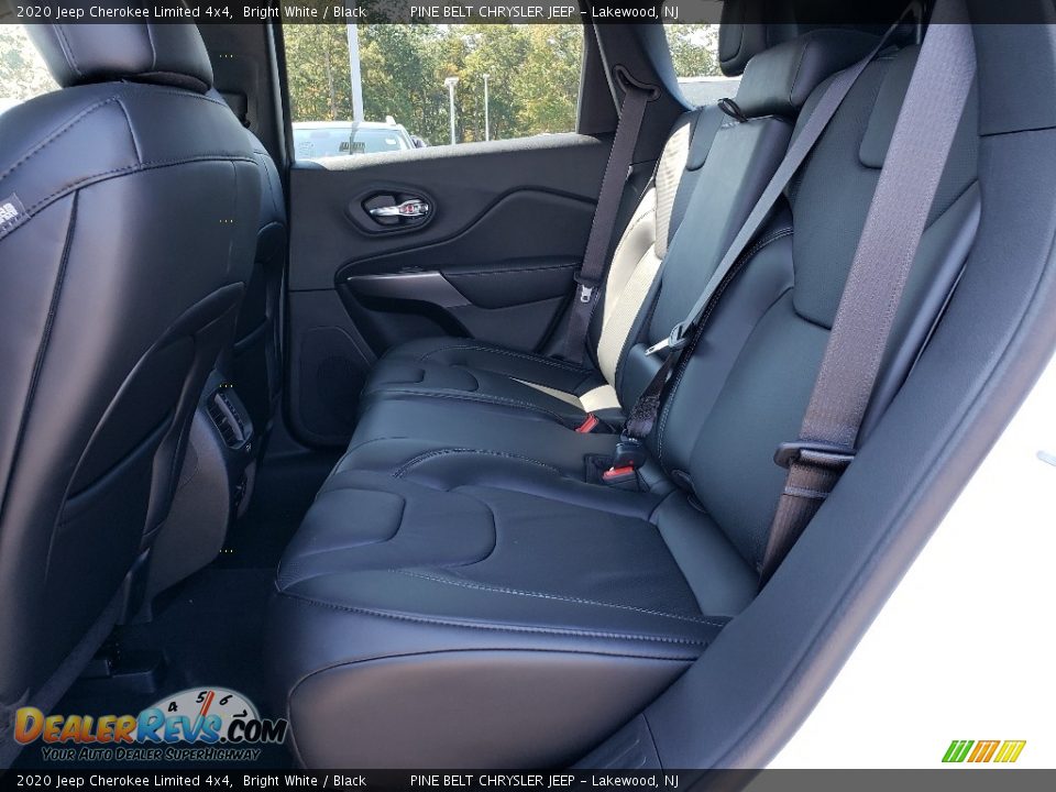 2020 Jeep Cherokee Limited 4x4 Bright White / Black Photo #6