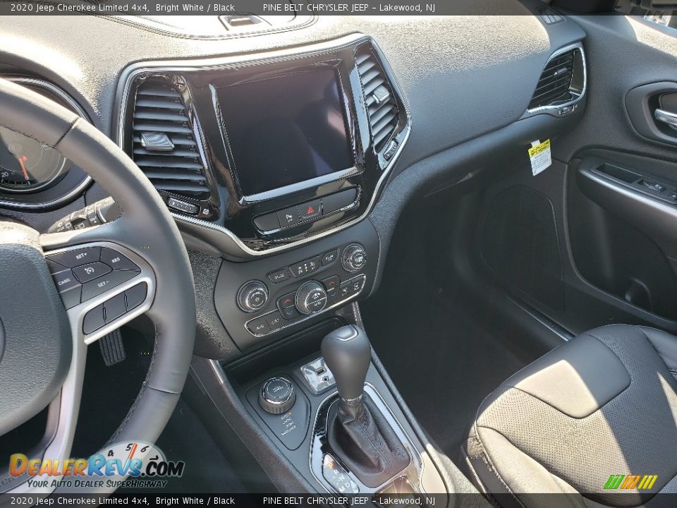 2020 Jeep Cherokee Limited 4x4 Bright White / Black Photo #10
