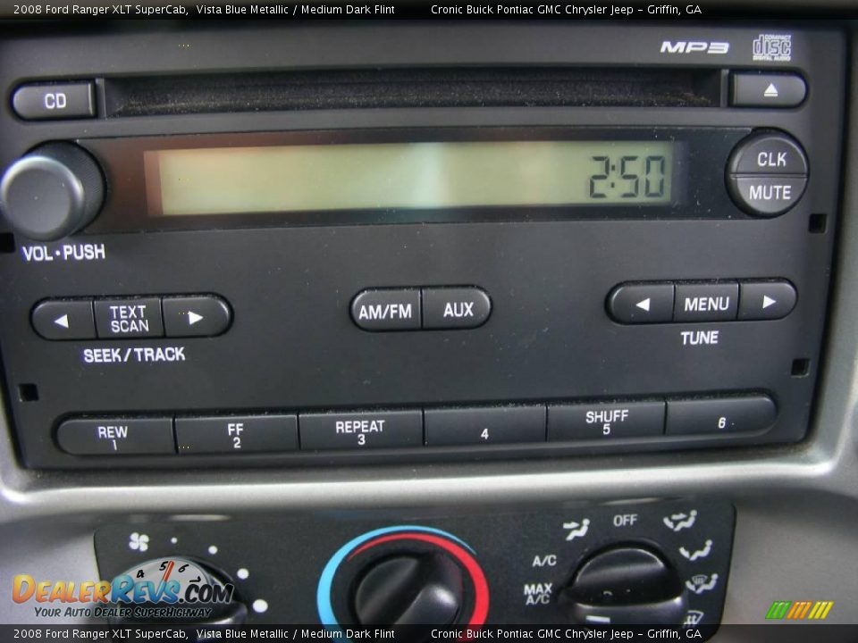 2008 Ford Ranger XLT SuperCab Vista Blue Metallic / Medium Dark Flint Photo #20