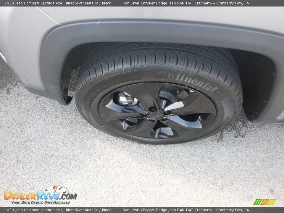 2020 Jeep Compass Latitude 4x4 Billet Silver Metallic / Black Photo #2