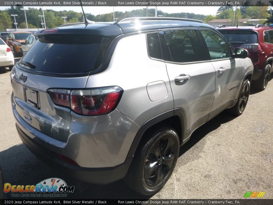 2020 Jeep Compass Latitude 4x4 Billet Silver Metallic / Black Photo #5