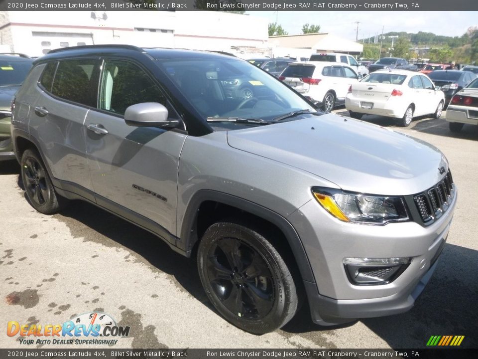 2020 Jeep Compass Latitude 4x4 Billet Silver Metallic / Black Photo #6
