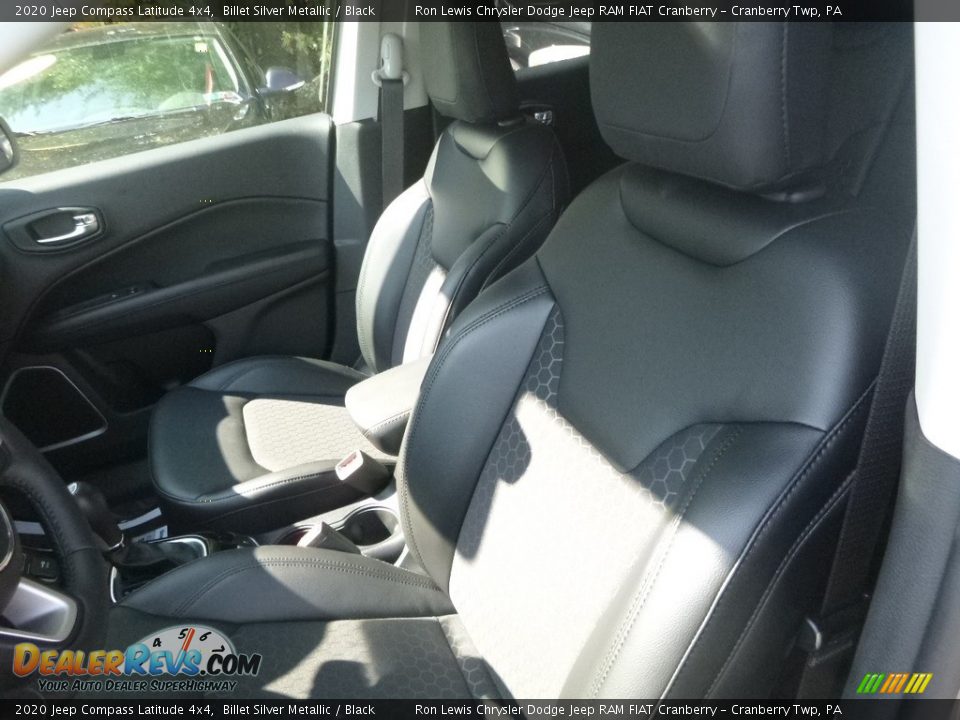 2020 Jeep Compass Latitude 4x4 Billet Silver Metallic / Black Photo #14