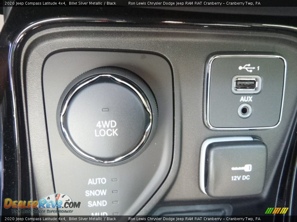 2020 Jeep Compass Latitude 4x4 Billet Silver Metallic / Black Photo #18