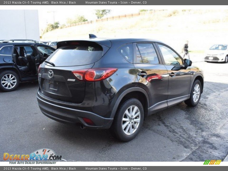 2013 Mazda CX-5 Touring AWD Black Mica / Black Photo #6