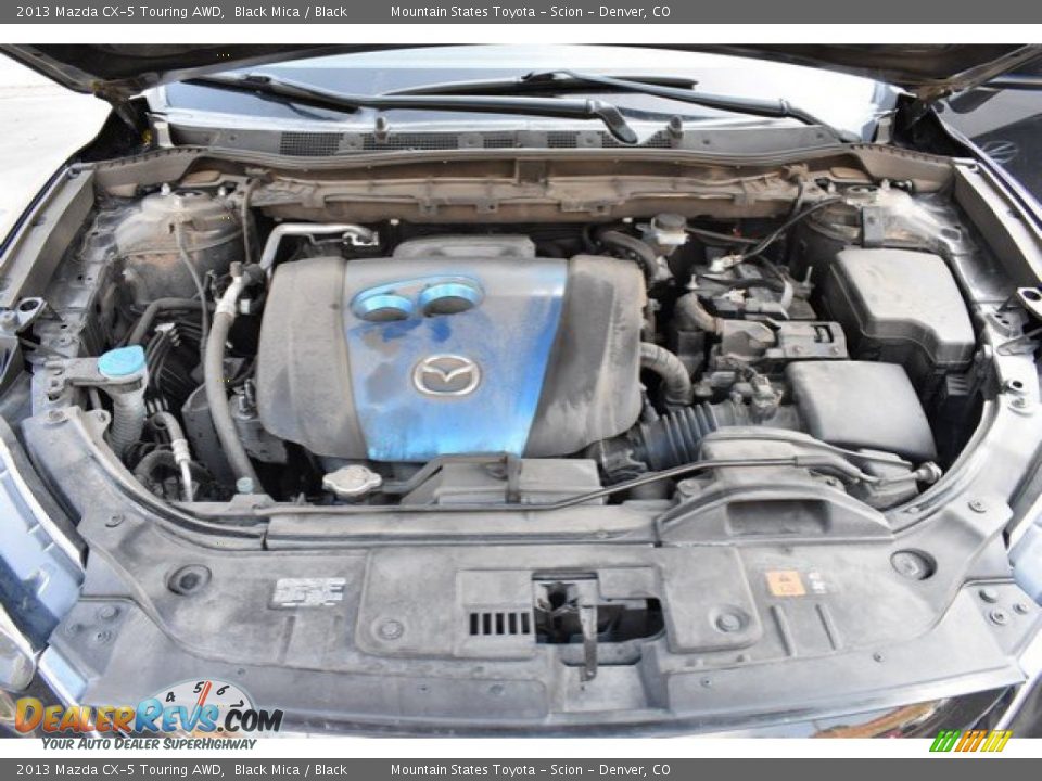 2013 Mazda CX-5 Touring AWD Black Mica / Black Photo #9