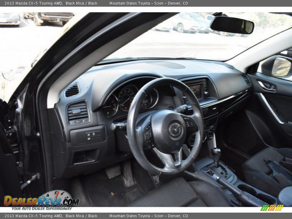 2013 Mazda CX-5 Touring AWD Black Mica / Black Photo #10
