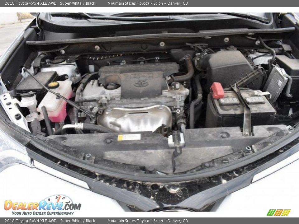 2018 Toyota RAV4 XLE AWD Super White / Black Photo #9