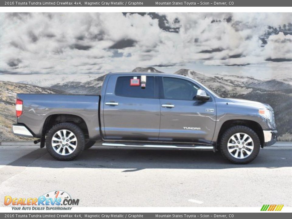 2016 Toyota Tundra Limited CrewMax 4x4 Magnetic Gray Metallic / Graphite Photo #2