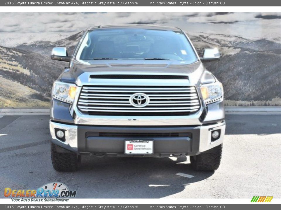 2016 Toyota Tundra Limited CrewMax 4x4 Magnetic Gray Metallic / Graphite Photo #4