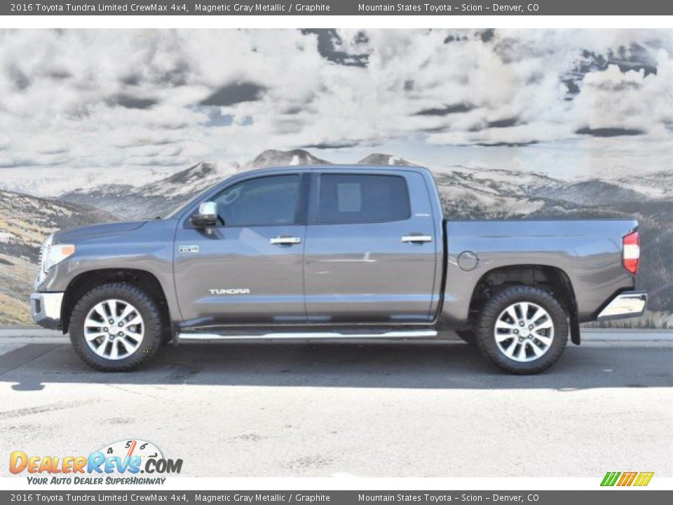 2016 Toyota Tundra Limited CrewMax 4x4 Magnetic Gray Metallic / Graphite Photo #6