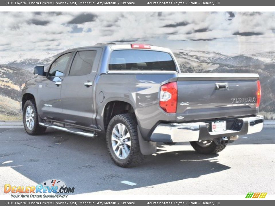 2016 Toyota Tundra Limited CrewMax 4x4 Magnetic Gray Metallic / Graphite Photo #7