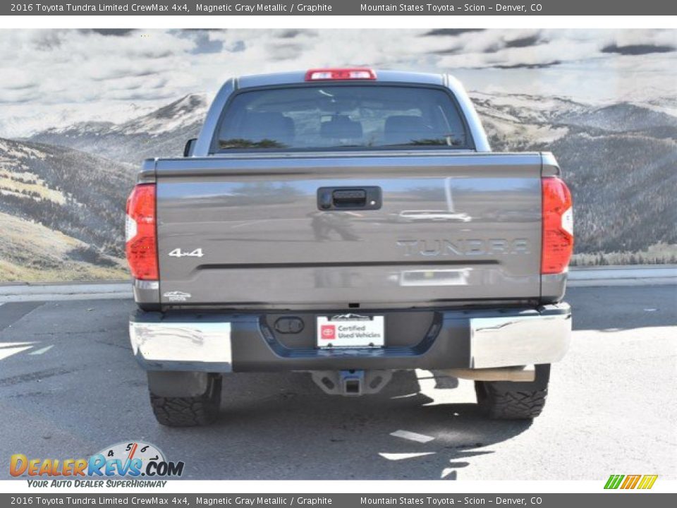 2016 Toyota Tundra Limited CrewMax 4x4 Magnetic Gray Metallic / Graphite Photo #8