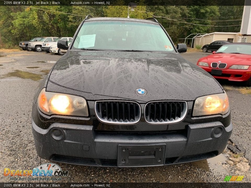 2005 BMW X3 2.5i Jet Black / Black Photo #8