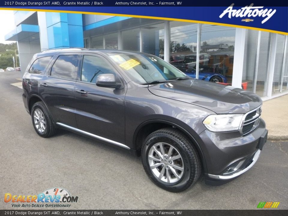 2017 Dodge Durango SXT AWD Granite Metallic / Black Photo #1